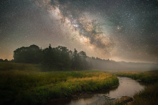 A Night on Gandy Creek - Reflection in a Pool