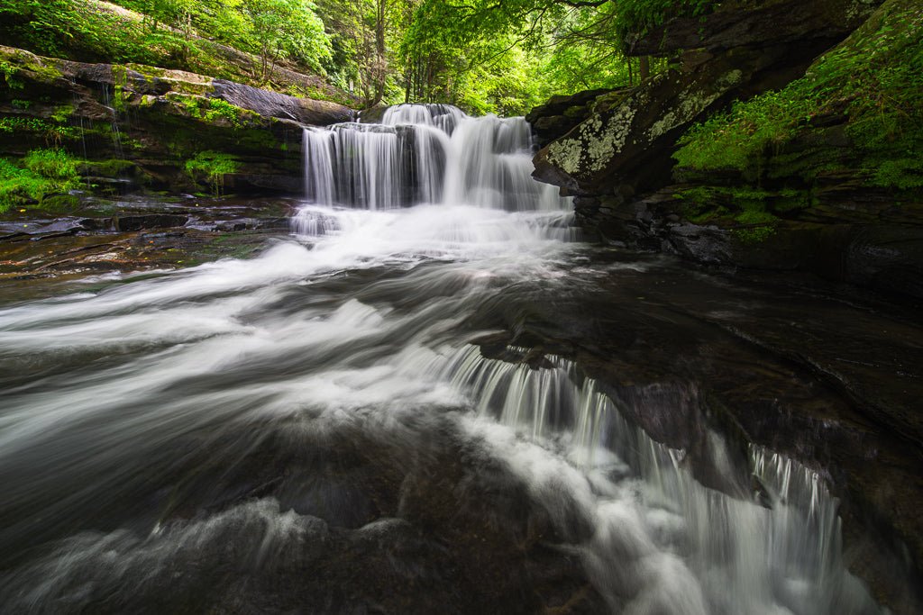 Donloup Creek Falls 2 - Reflection in a Pool