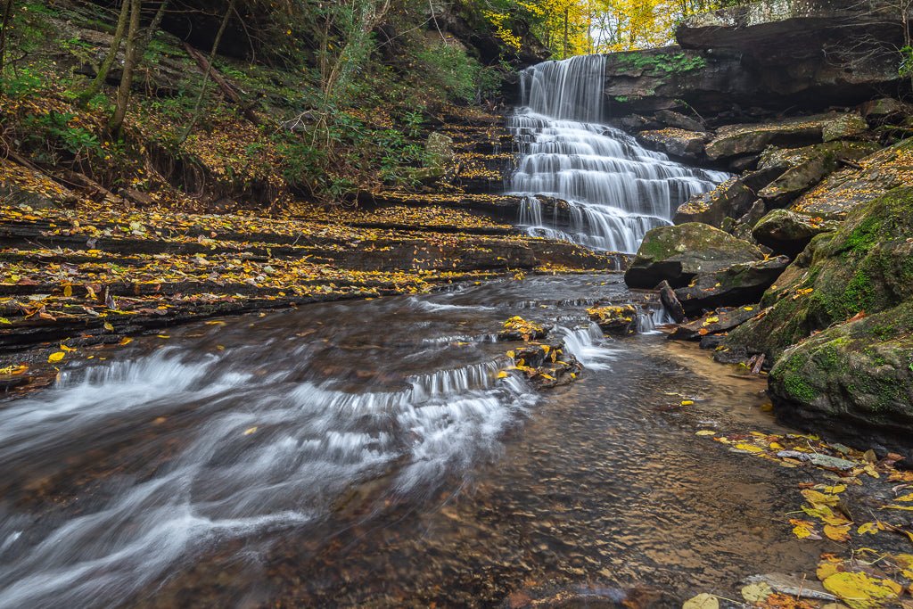 Laurel Creek Falls - Reflection in a Pool