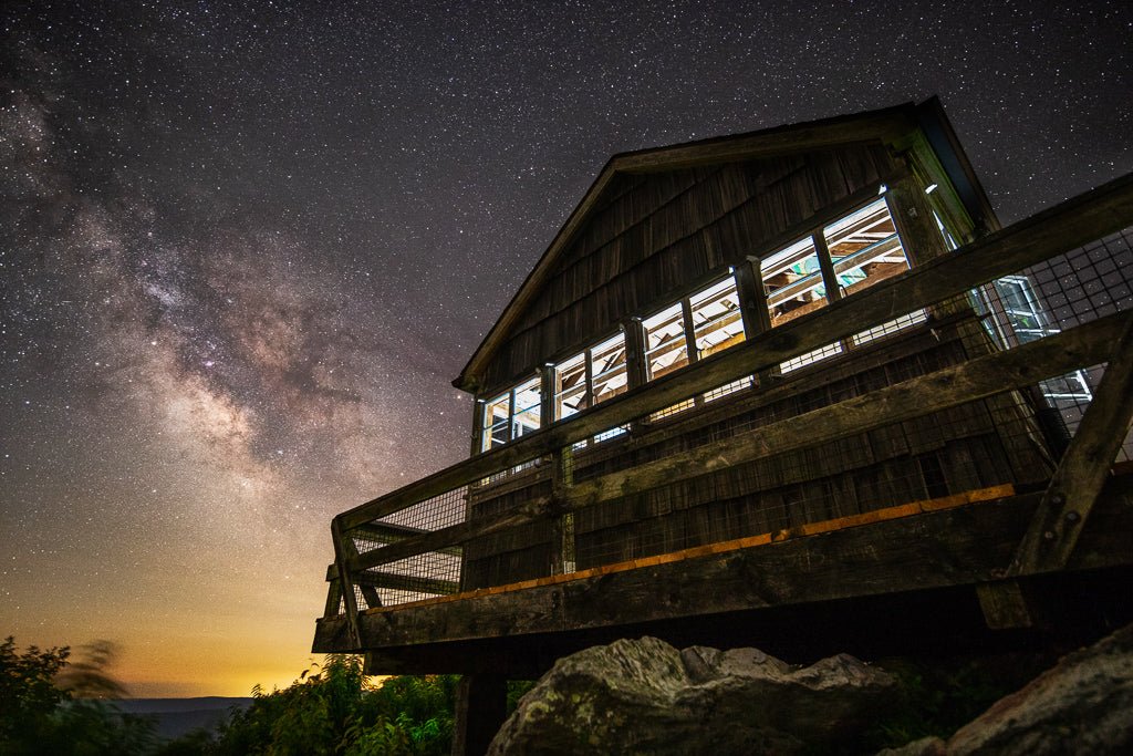 Night Observatory - Reflection in a Pool