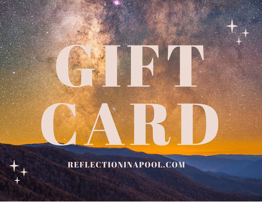 Reflection in a Pool Gift Card - Reflection in a Pool