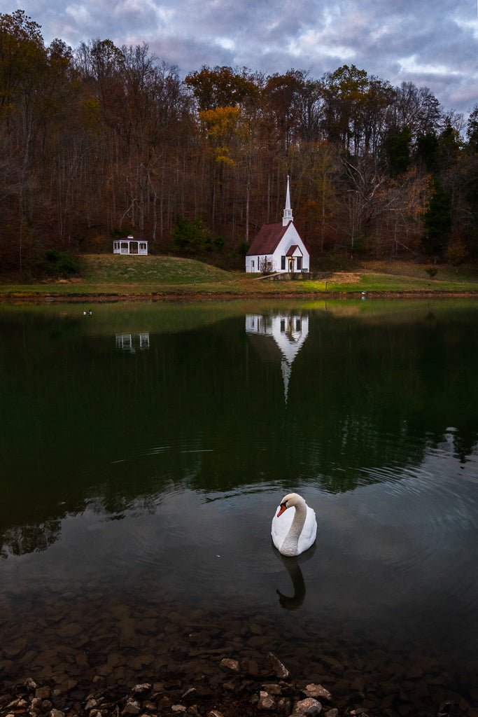 Rippling Waters Church of God - Reflection in a Pool