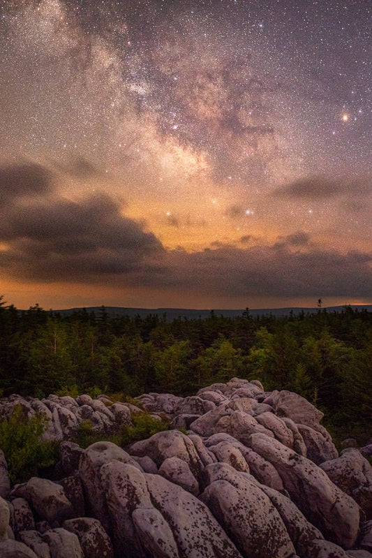Rocky Ridge Milky Way - Reflection in a Pool