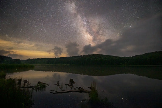 Spruce Knob Lake Milky Way - Reflection in a Pool