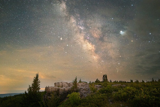 Starlight over the Sods - Reflection in a Pool