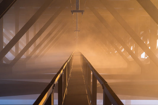 Underneath the Bridge - Reflection in a Pool