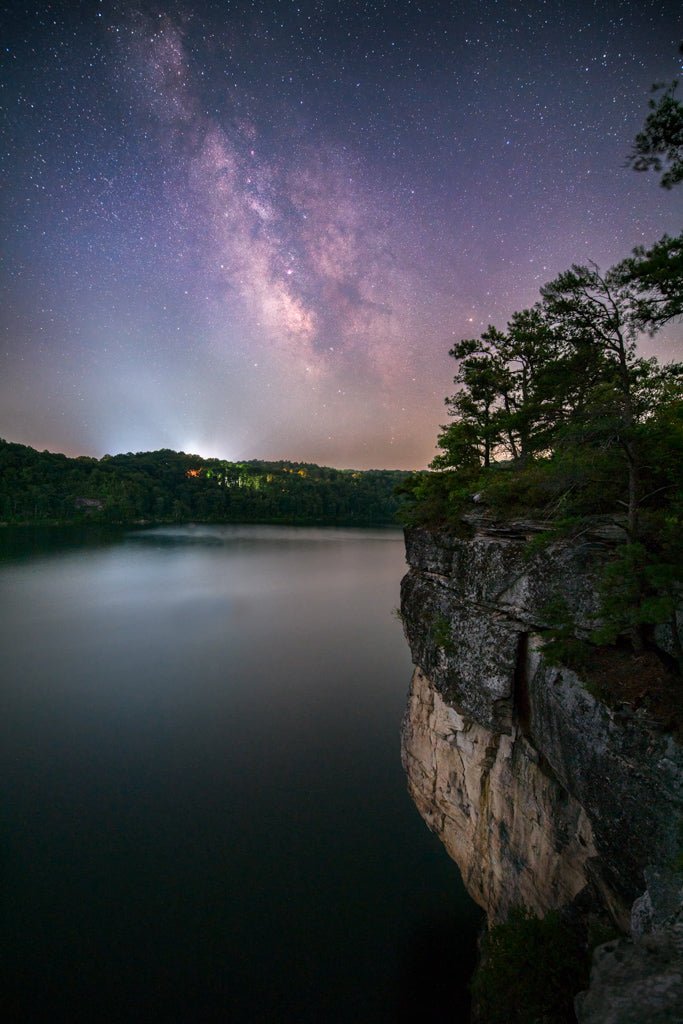 Milky Way Over Long Point - Reflection in a Pool