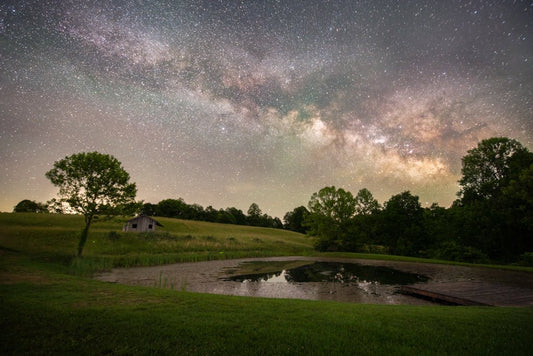 Summer Nights - Reflection in a Pool