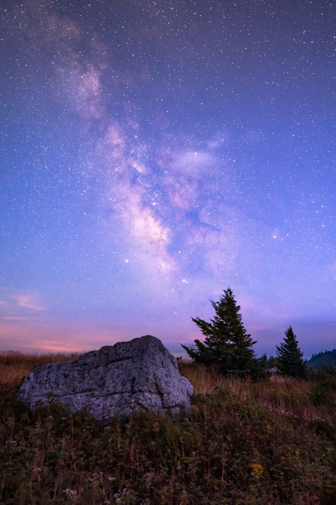 The Milky Way at Twilight - Reflection in a Pool