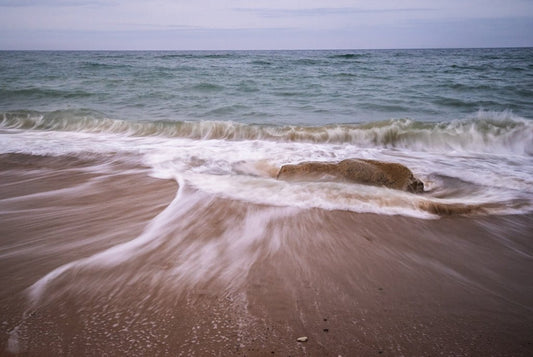 Waves (Coast Guard Beach) - Reflection in a Pool