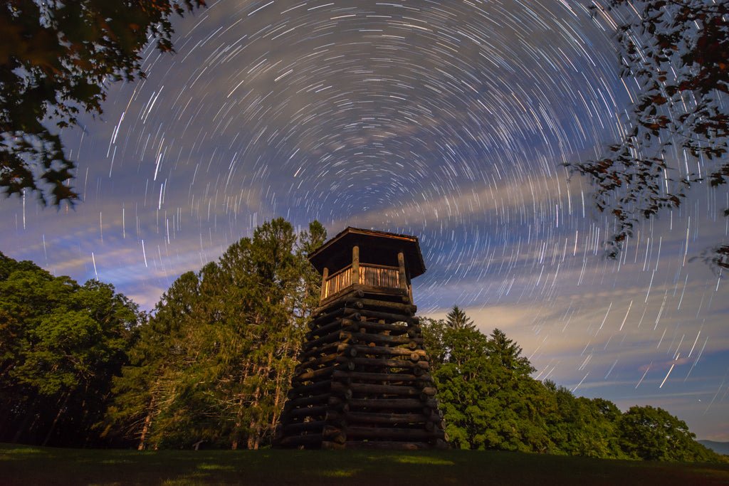 Droop Star Trails - Reflection in a Pool