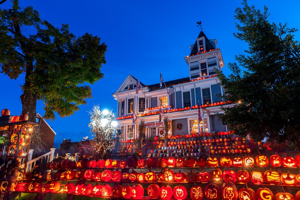 Pumpkin House 2021 - Reflection in a Pool