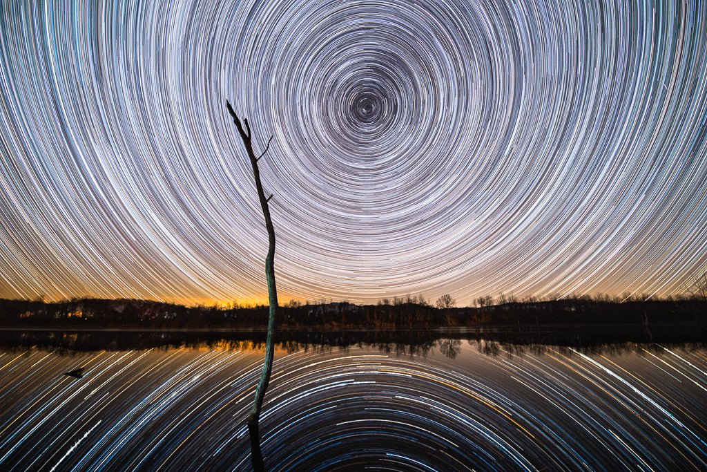 Starry, Starry Night - Reflection in a Pool