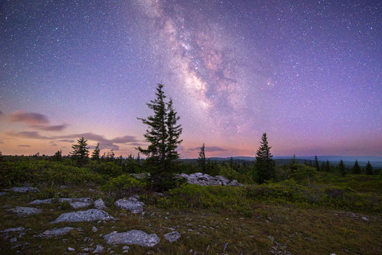 Starry Twilight over the Sods - Reflection in a Pool